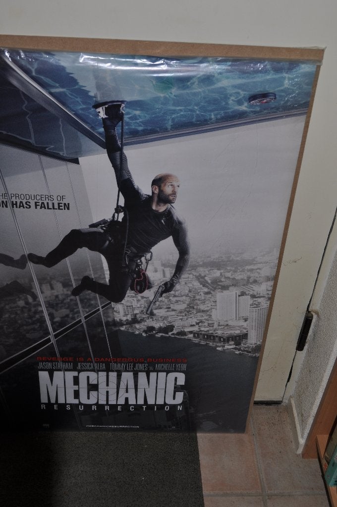 The mechanic Filmposter, Ophalen, Zo goed als nieuw, A1 t/m A3, Film en Tv