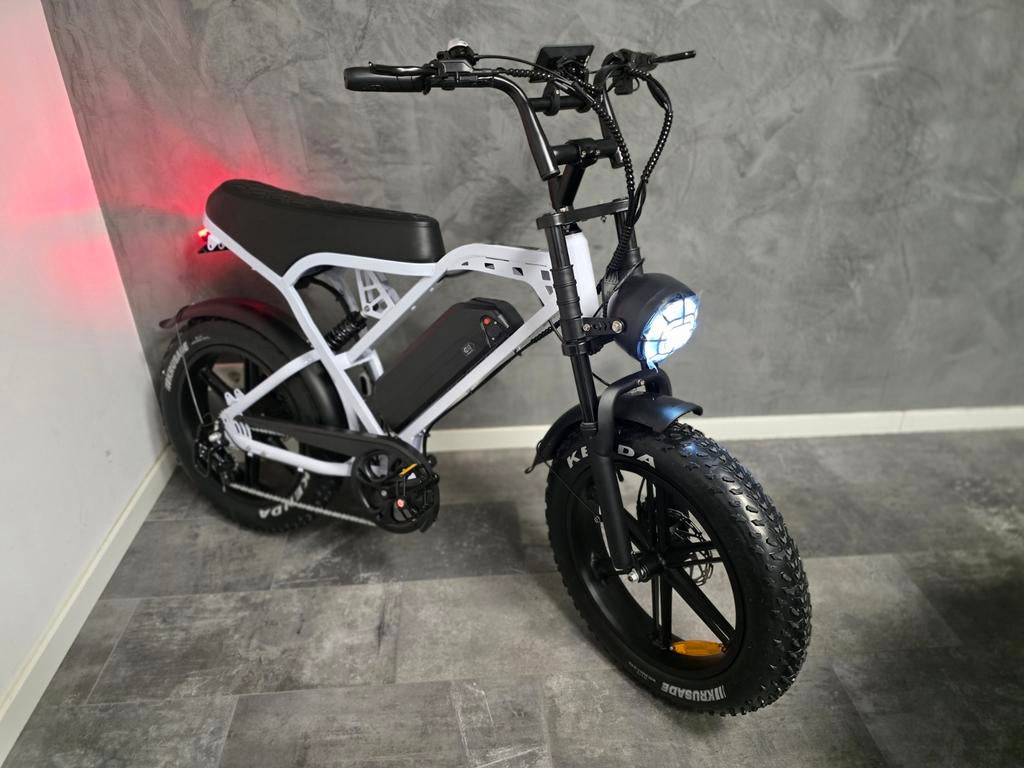 Fatbike OUXI V20 Pro NFC+SLOT+GPS GRATIS MONTAGE & Wit Kleur, Fietsen en Brommers, Elektrische fietsen, Nieuw, Overige merken