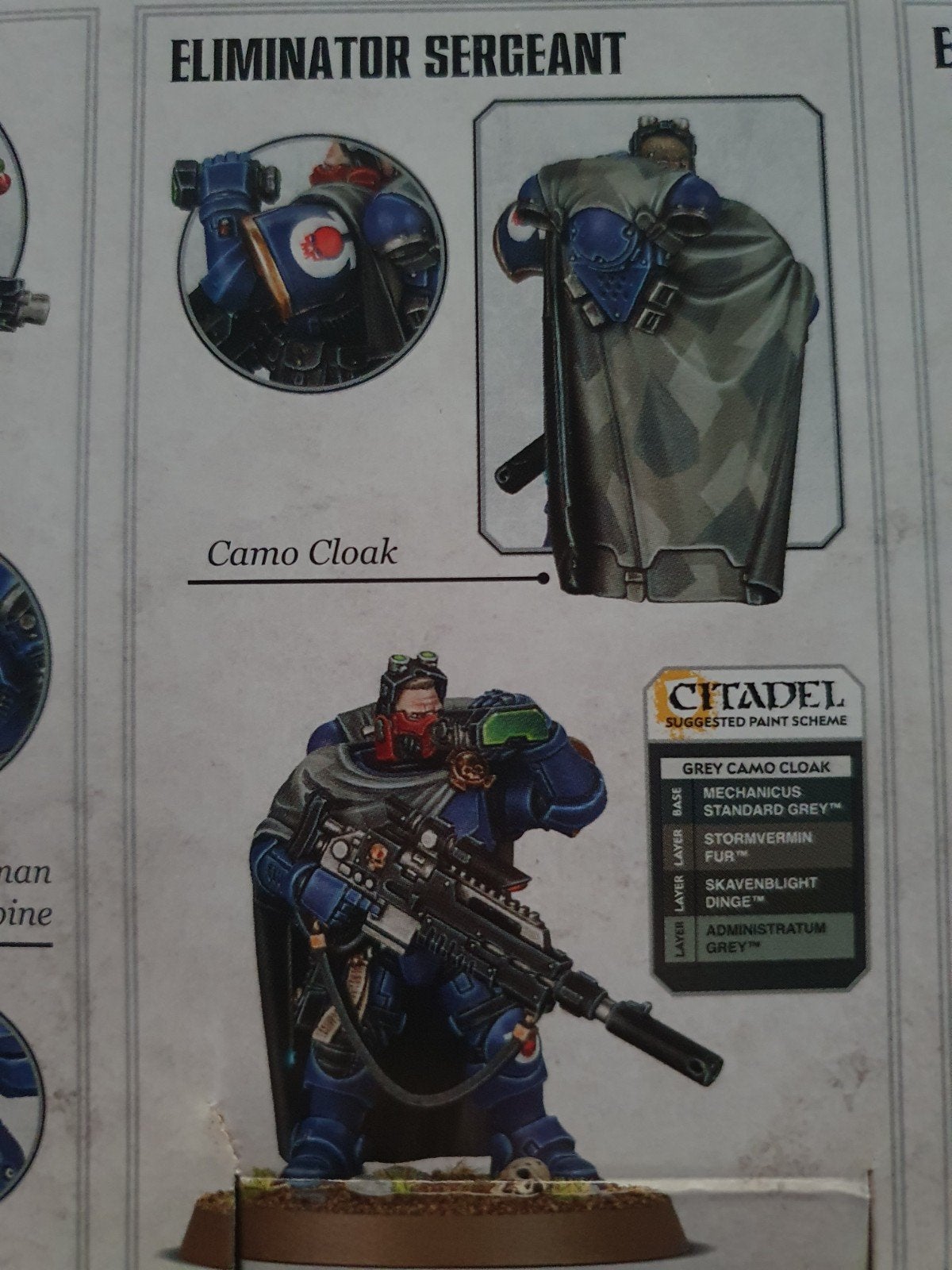 eliminator squad sergeant, Ophalen of Verzenden, 1:35 tot 1:50