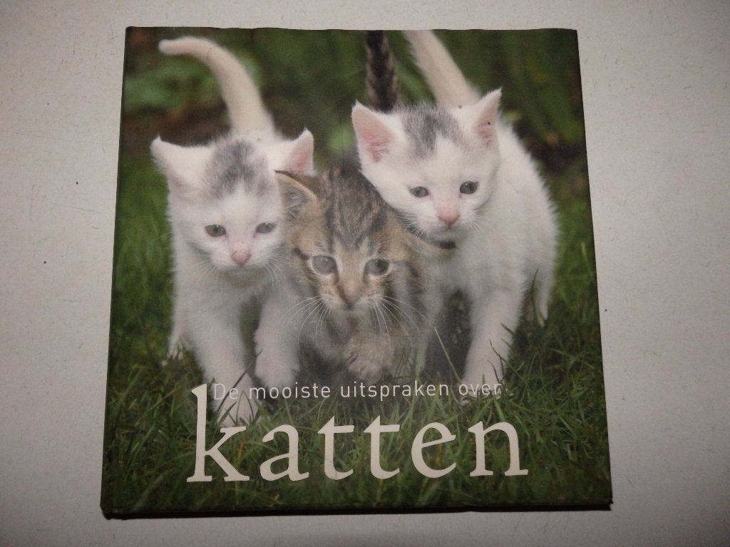 De mooiste uitspraken over katten, Ophalen of Verzenden, Zo goed als nieuw, Katten