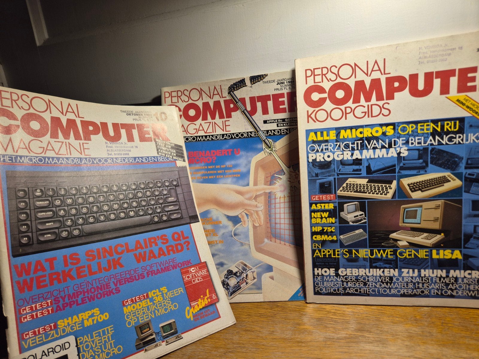 3x Personal Computer koopgids 1983 1984 PC, Computers en Software, Ophalen of Verzenden