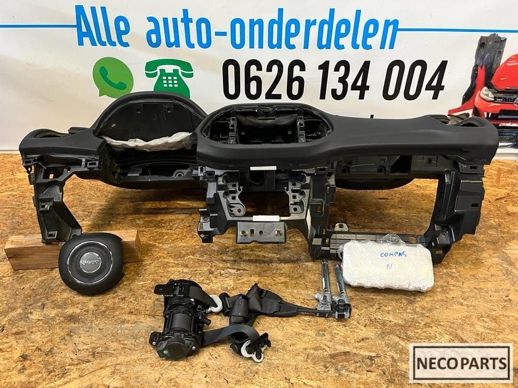 JEEP COMPASS AIRBAG AIRBAGSET DASHBOARD OP AANVRAAG, Jeep, Gebruikt, -, -