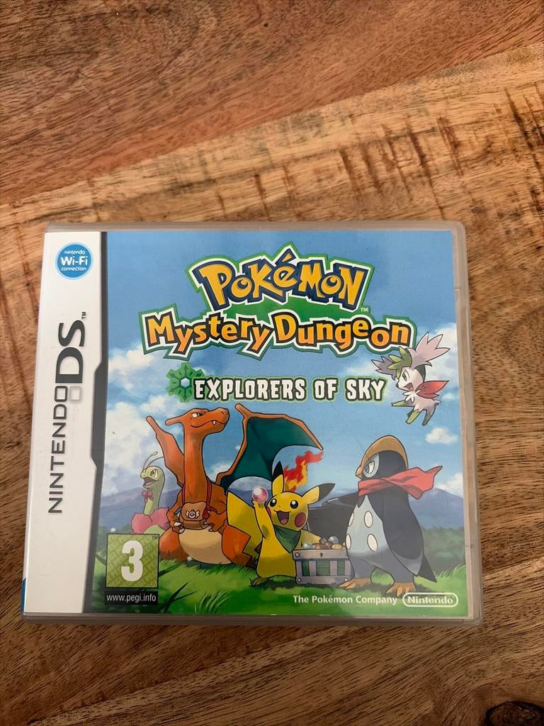 Pokémon Mystery Dungeon Explorers of Sky Nintendo DS, Spelcomputers en Games, Games | Nintendo DS, Ophalen, Online, 1 speler, Zo goed als nieuw