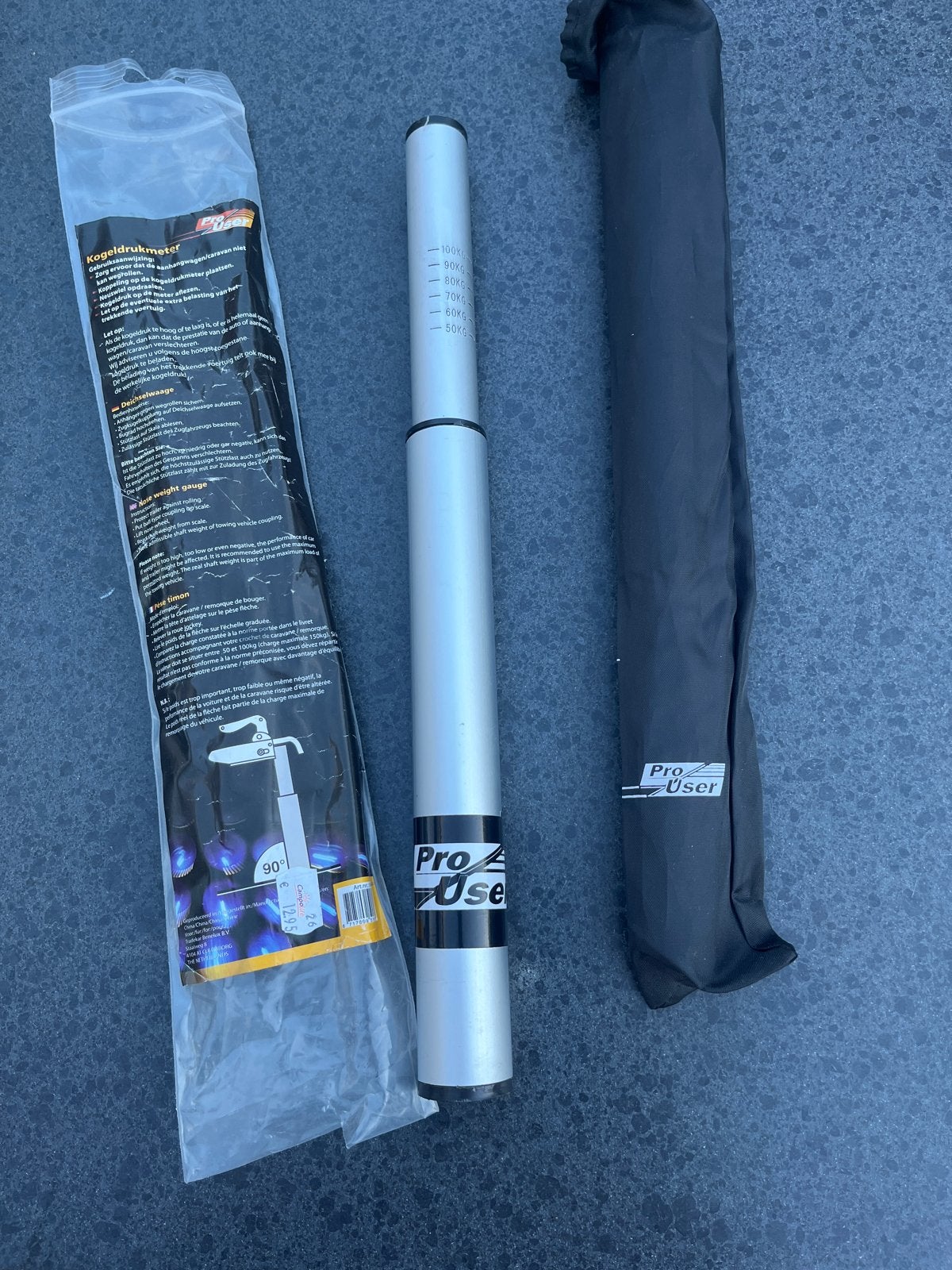 Pro User Kogeldrukmeter voor caravan of aanhanger, Ophalen, Nieuw