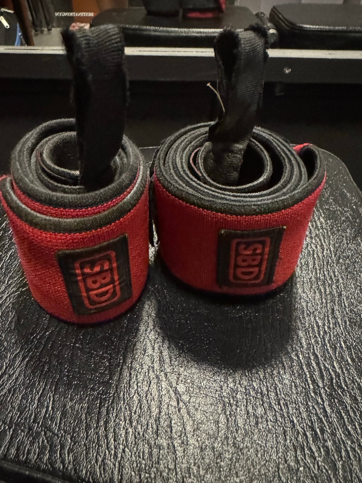 SBD Polsbandages - Krachtsport Ondersteuning, Sport en Fitness, Fitnessmaterialen, Ophalen of Verzenden, Gebruikt, Armen, Overige typen