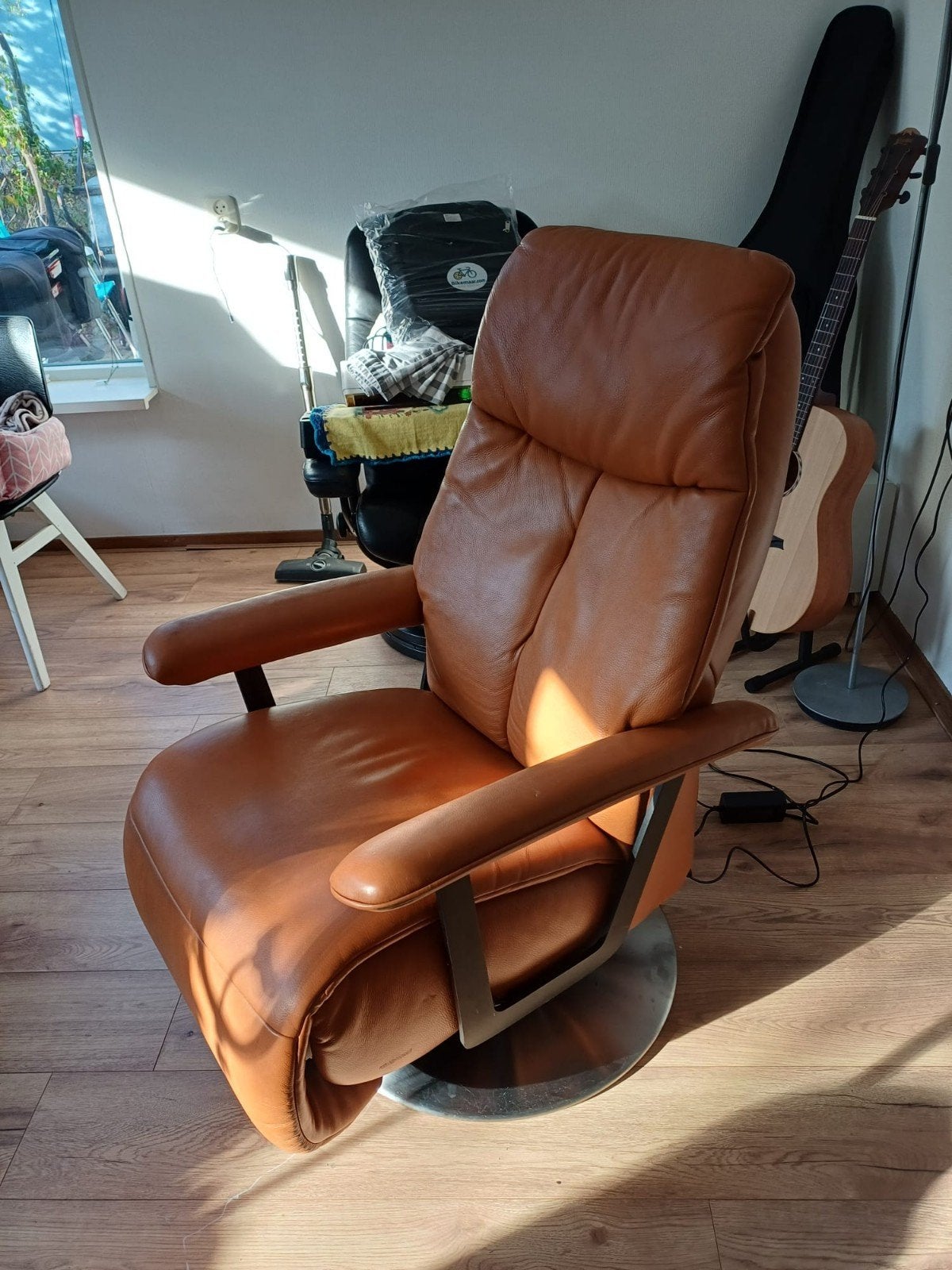 elektrische opsta stoel met massage., Ophalen, Zo goed als nieuw, Eén