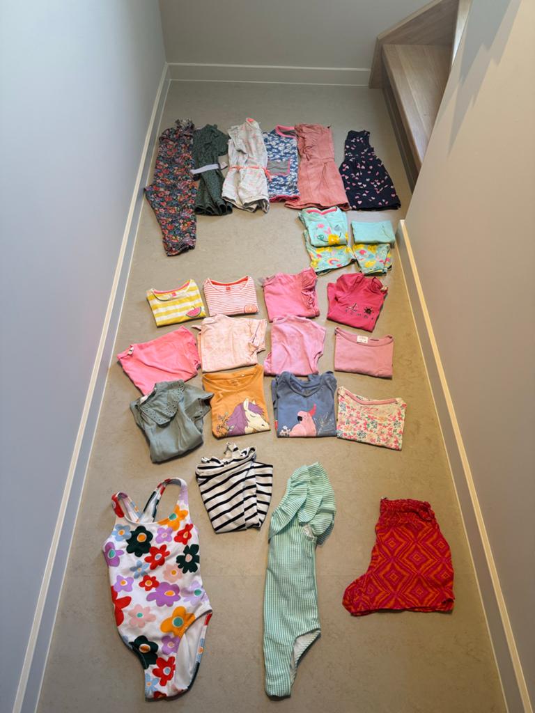 Kledingpakket zomer meisjes maat 98-104, Ophalen of Verzenden, Gebruikt, Maat 98