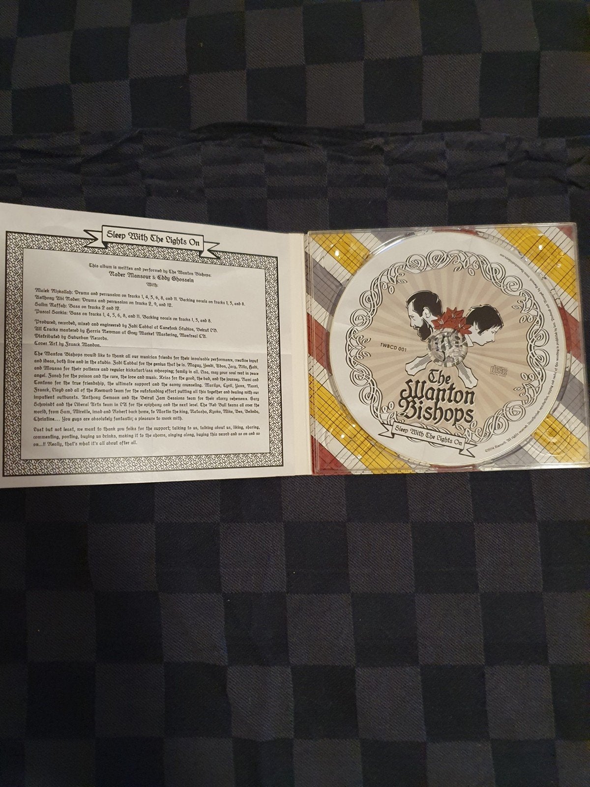 the wanton bishops sleep with the lights on digipack lebanon, Cd's en Dvd's, Verzenden