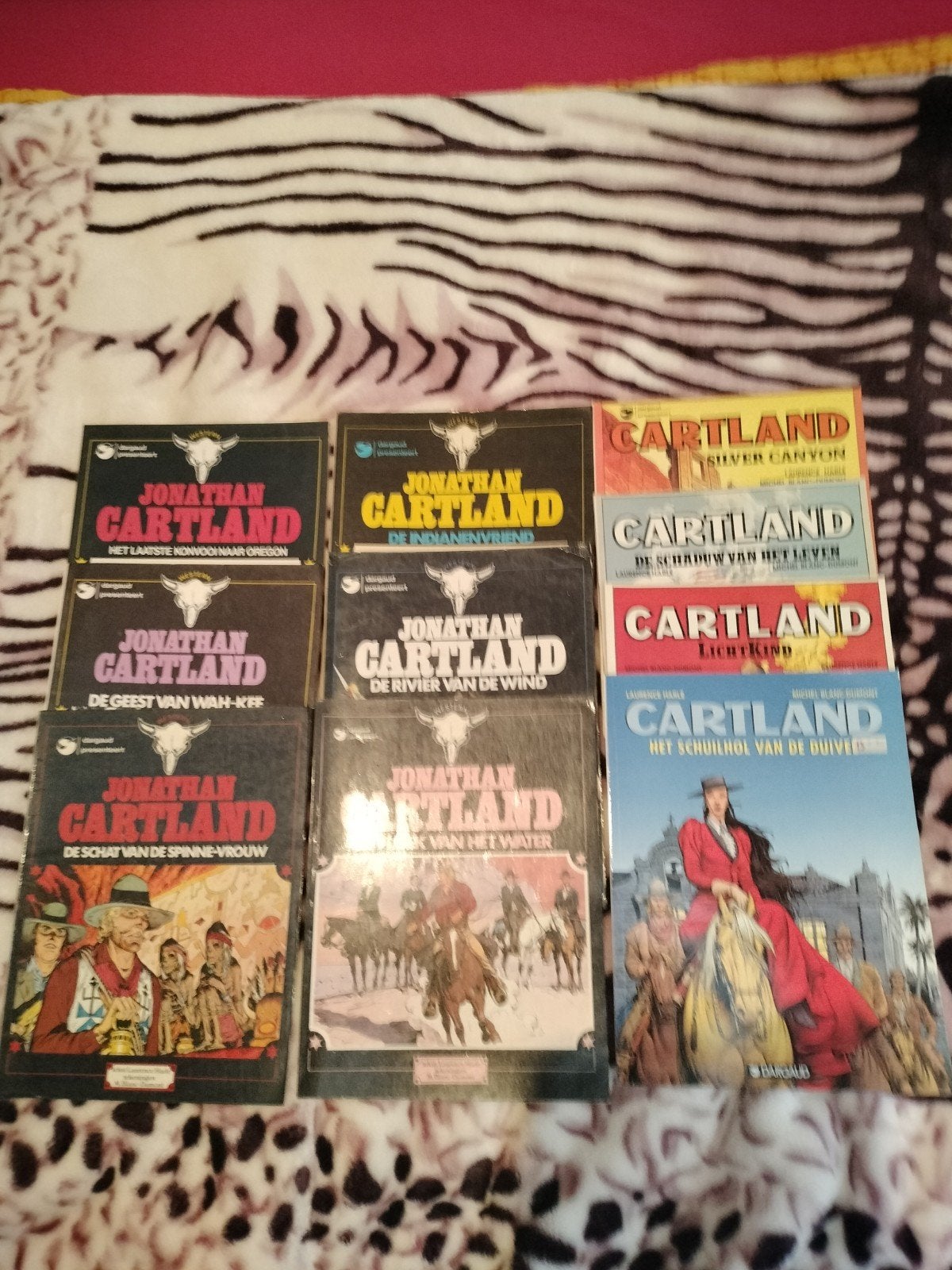 complete serie Jonathan Cartland te koop, Boeken, Complete serie of reeks, Ophalen of Verzenden, Gelezen, Michel Blanc Dumont