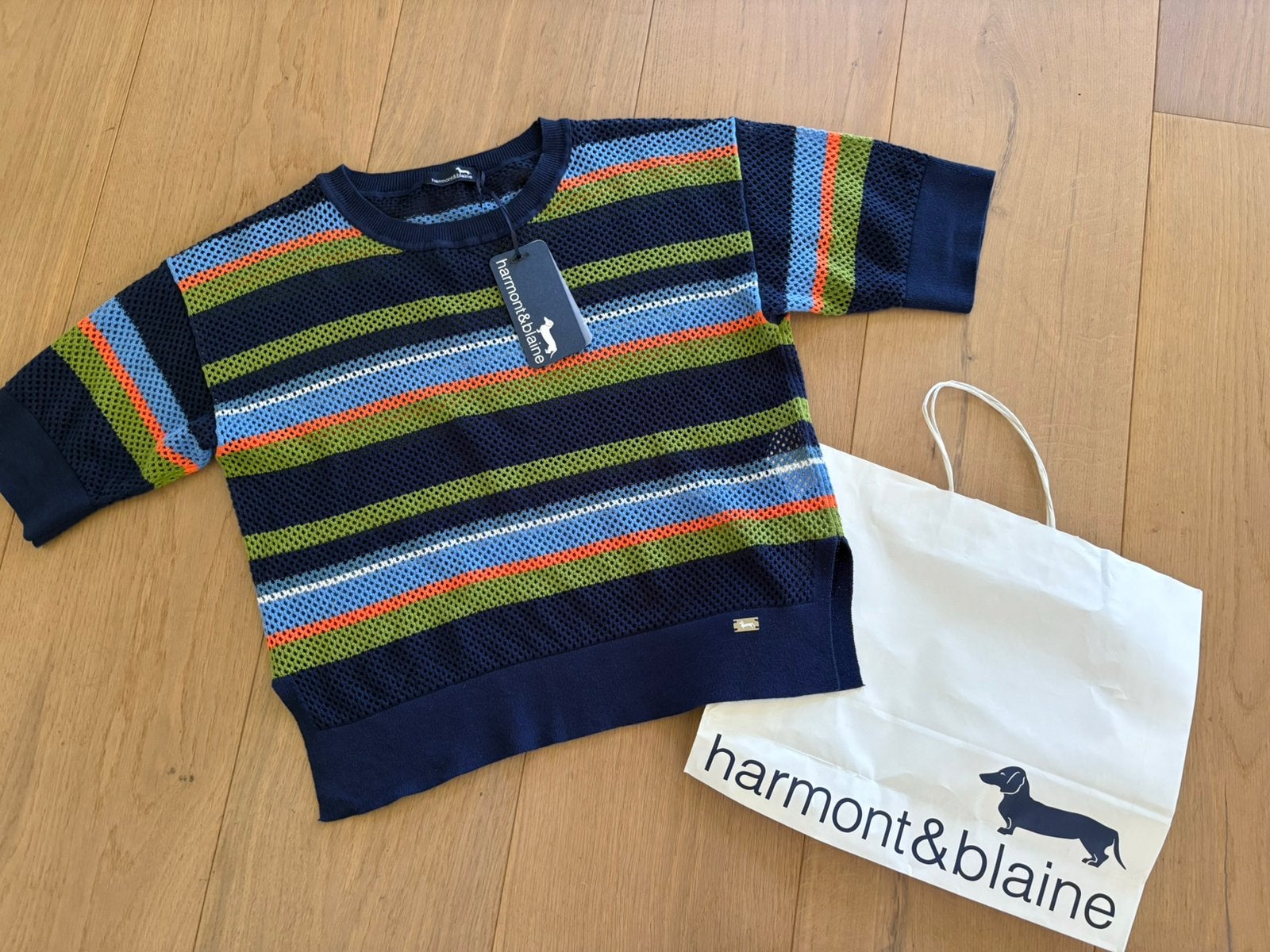 Harmont & Blaine truitje mt S, Kleding | Dames, Truien en Vesten, Nieuw, Maat 36 (S), Blauw, Verzenden