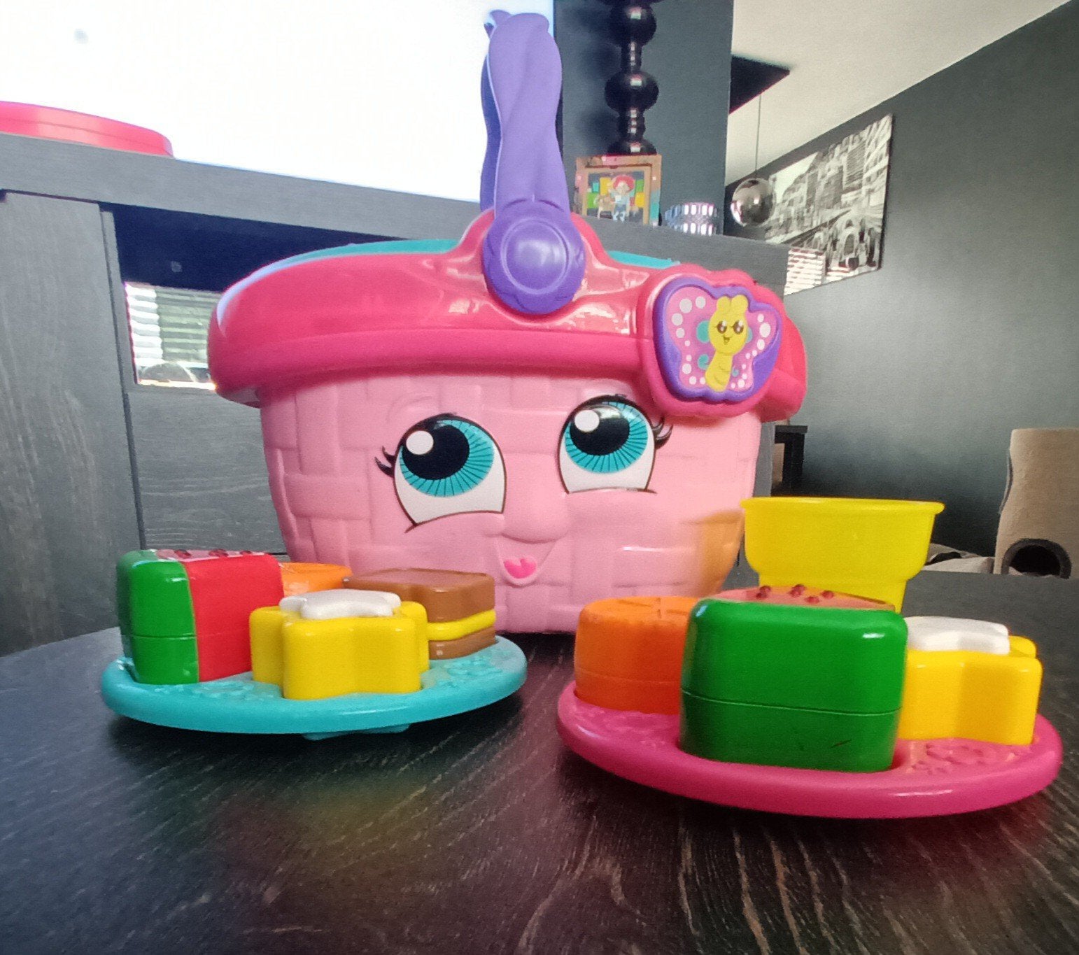 LeapFrog Vormen- en kleuren picknickmand, Ophalen, Gebruikt, Overige typen, Met geluid