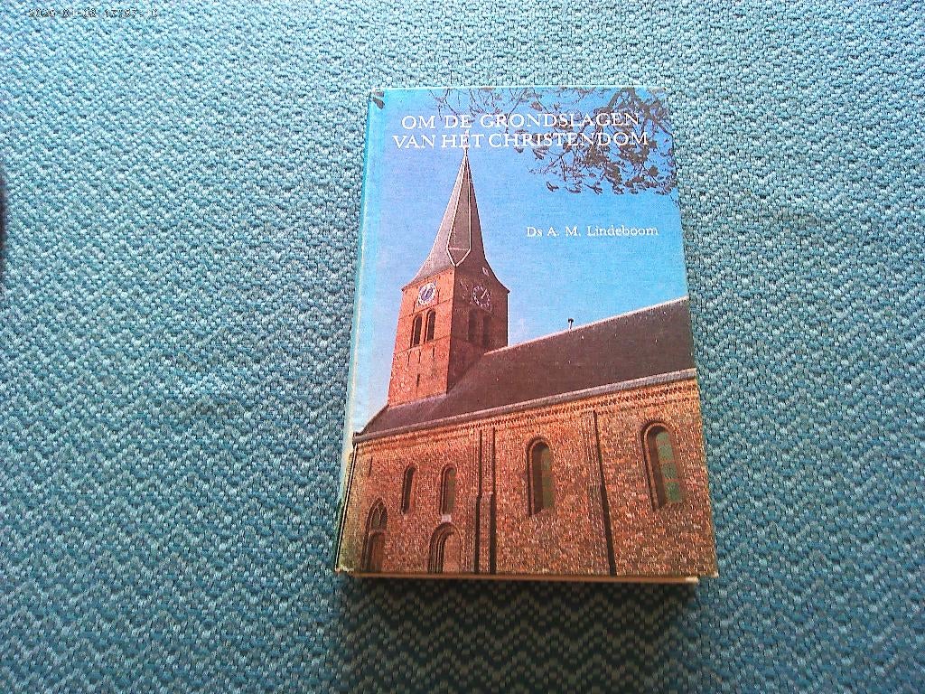 Om de grondslagen van het Christendom - Ds. A. M. Lindeboom, Boeken, Ophalen of Verzenden, Zo goed als nieuw, Ds. A.M. Lindeboom