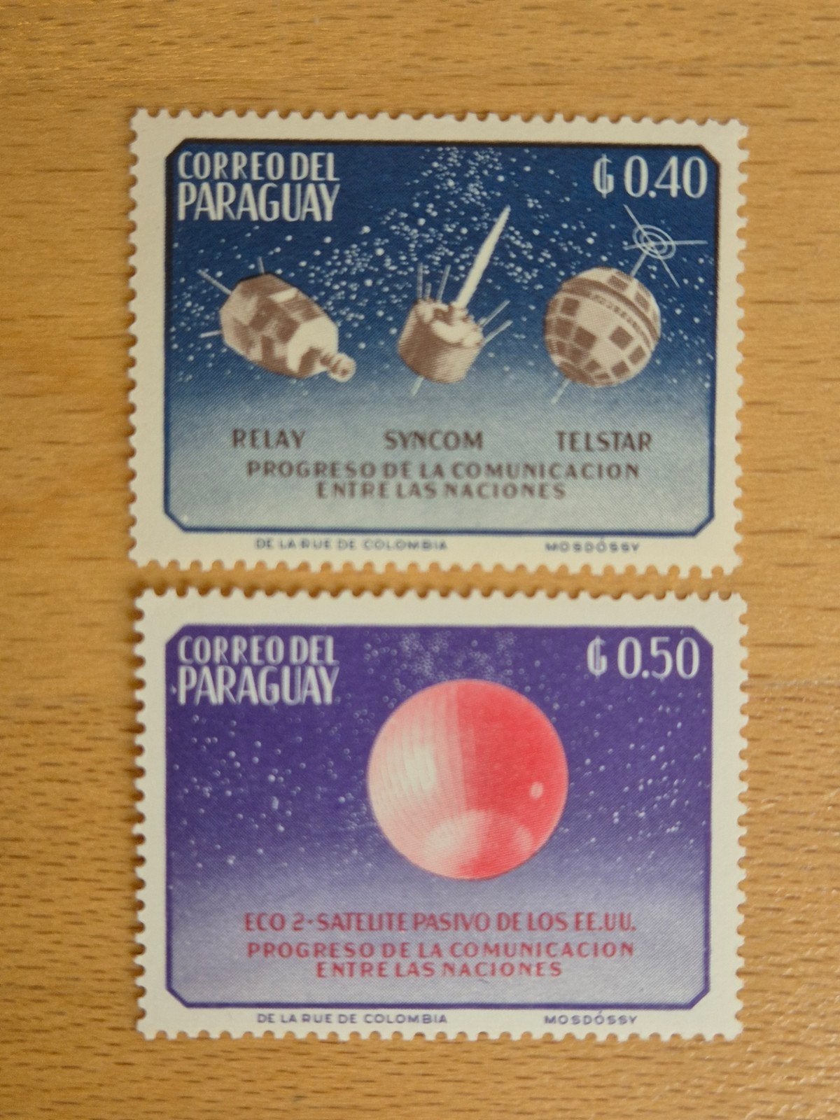 Paraguay 1964 ruimtevaart, Ophalen of Verzenden, Postfris, Zuid-Amerika