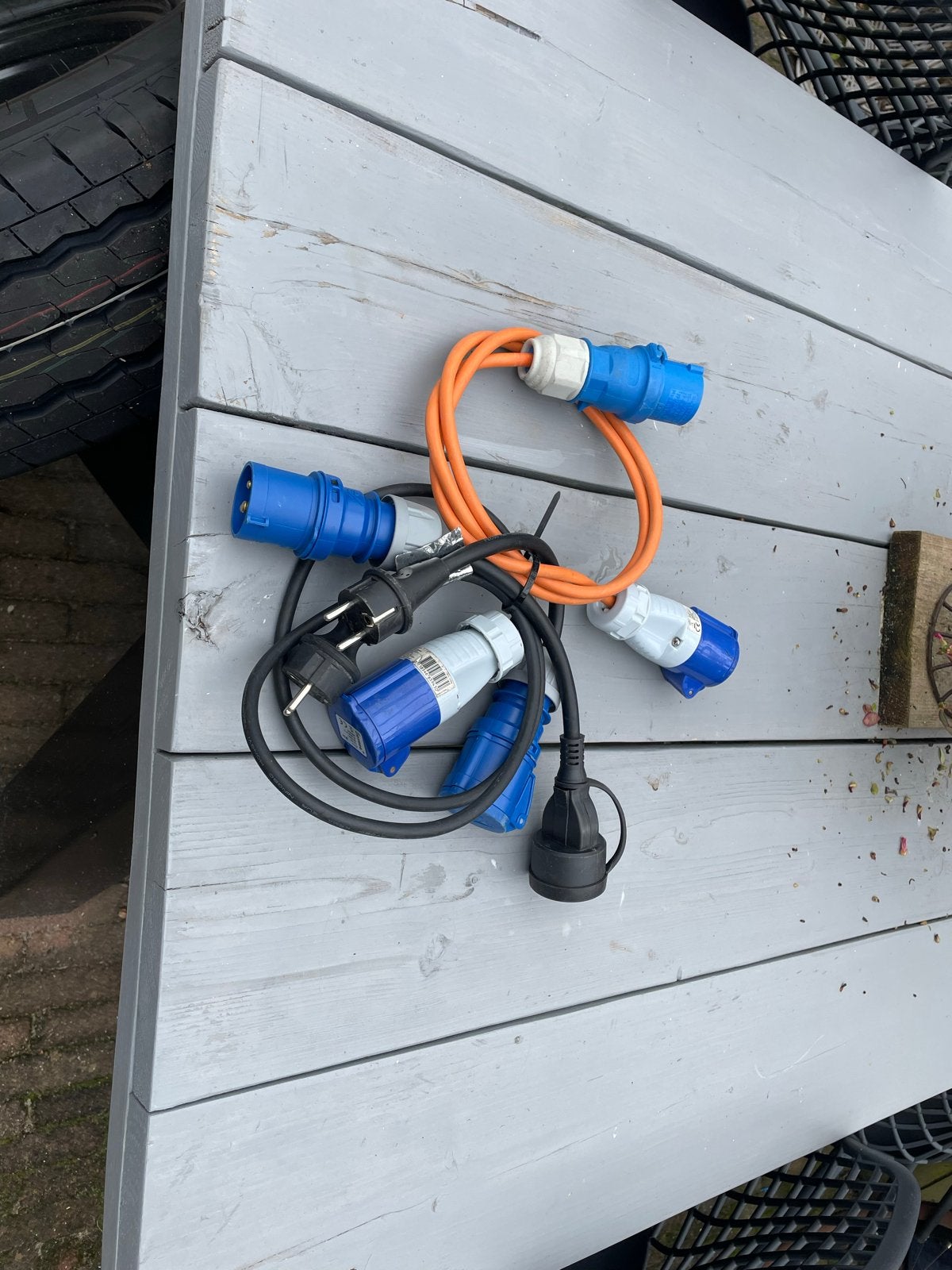 Ceeform stekkers en verloopkabels, Ophalen of Verzenden, Gebruikt, Overige merken, Kabel of Snoer