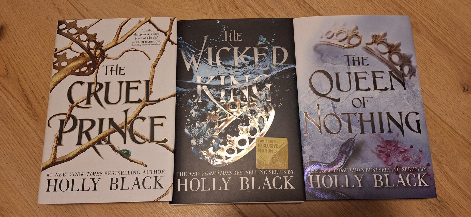 Trilogie The Cruel Prince, Holly Black (hardcover), Boeken, Ophalen of Verzenden, Zo goed als nieuw