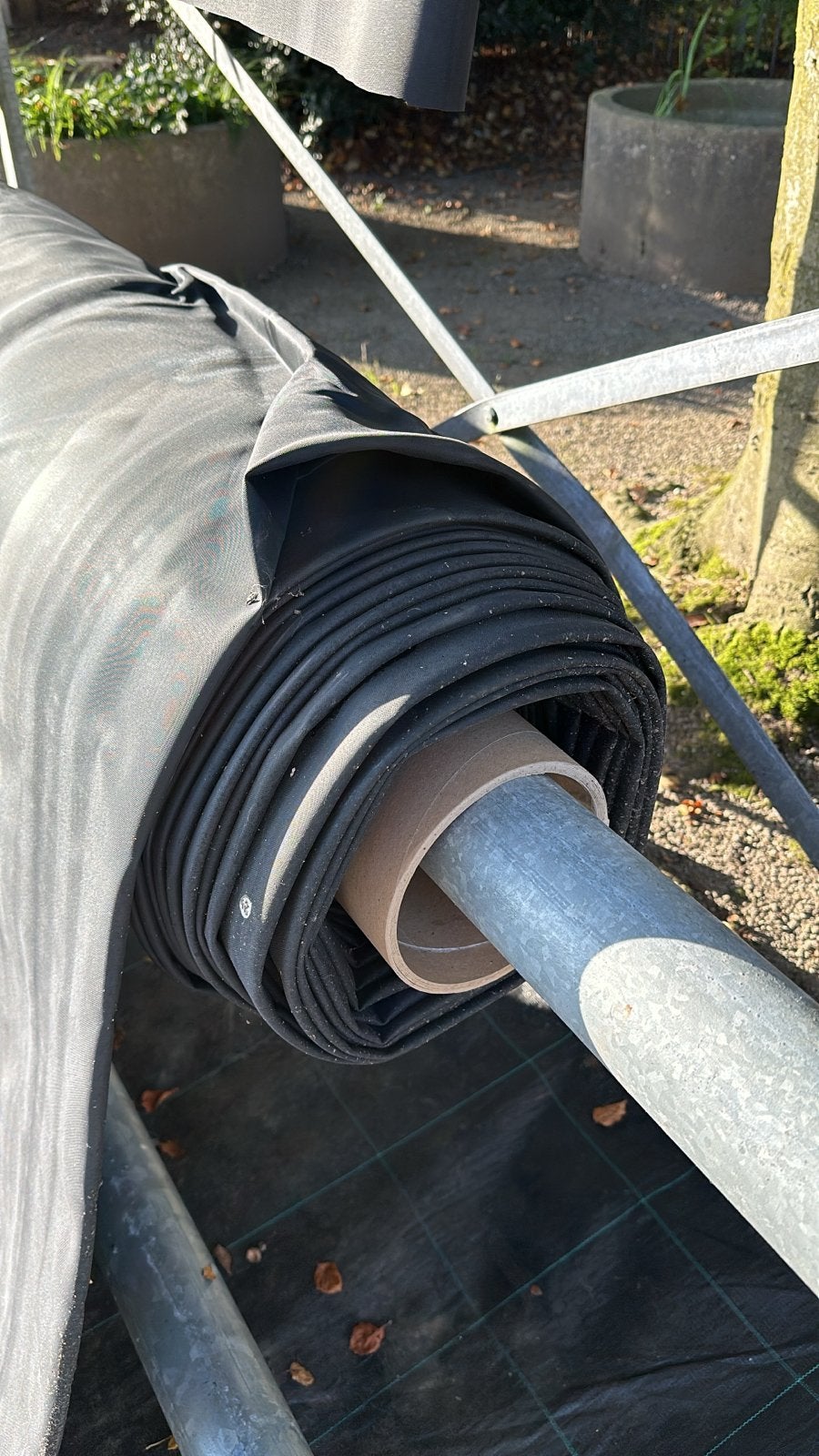 Nieuw EPDM rubber vijverfolie 0,8 mm dik - Afhalen Schimmert, Tuin en Terras, Ophalen, Nieuw