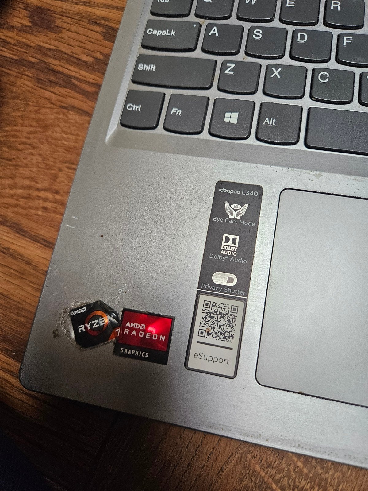 Foto 8 van Lenovo ideapad L340 zie beschrijving