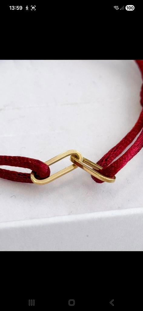 Isabel Bernard armband 14 karaats goud, Ophalen of Verzenden, Nieuw, Goud, Goud