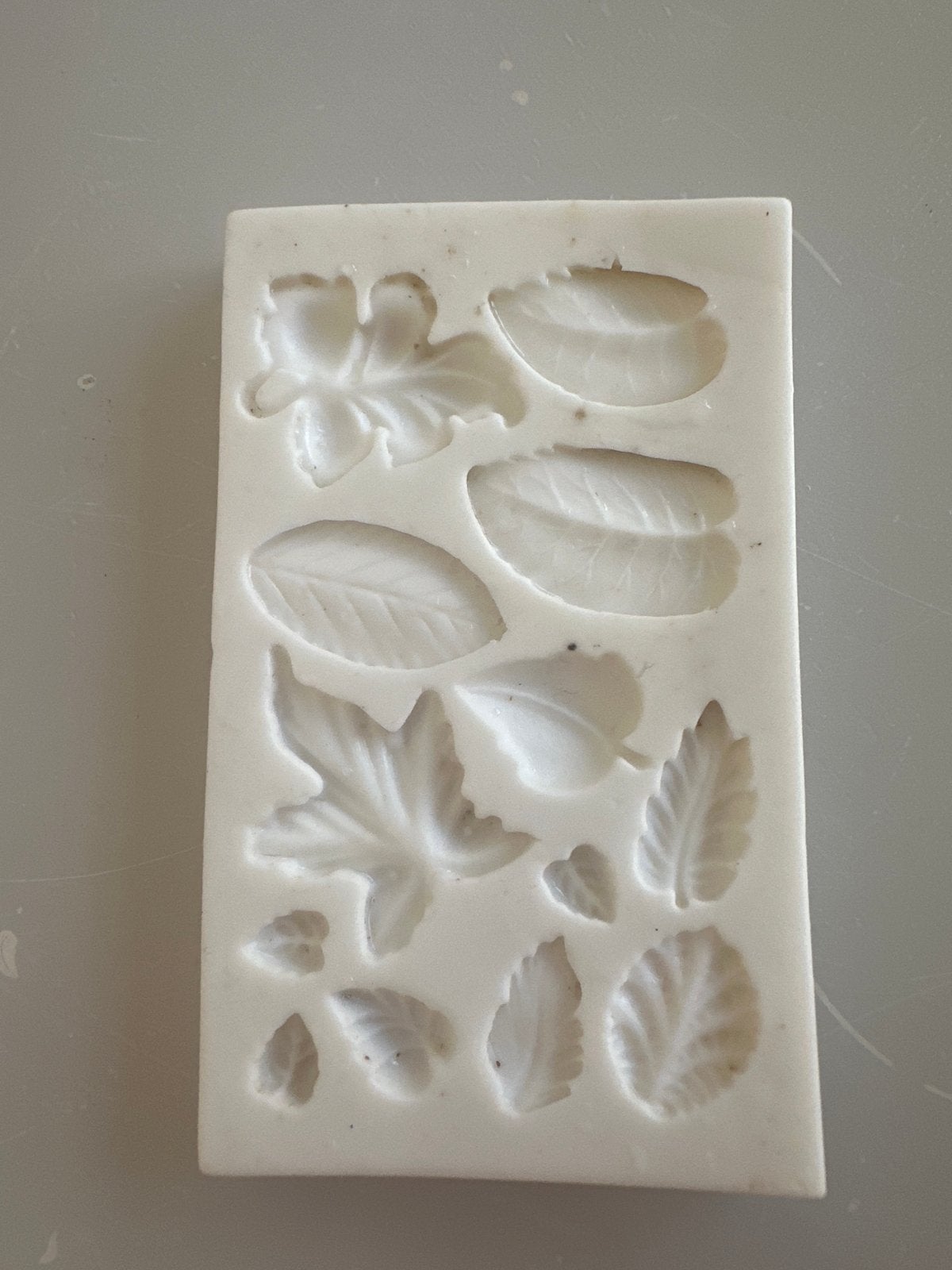 Siliconen mal bladeren - Knutselmateriaal fondant, Gebruikt, Kunststof, Herbruikbaar, Knutselmateriaal