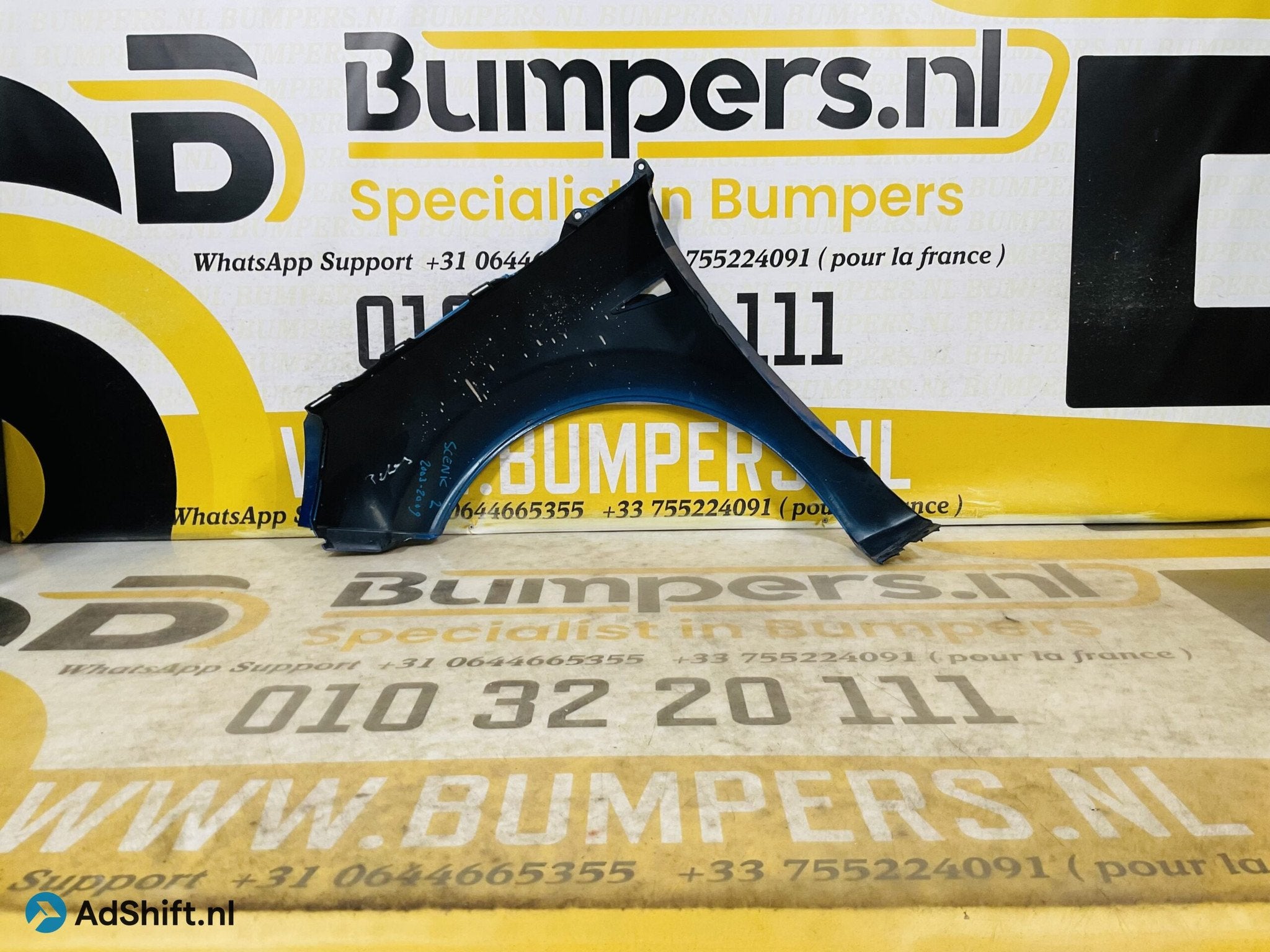 Zijscherm Renault Scenic 2 8200020569D 2003-2009 Scherm Rech, Auto-onderdelen, Bumper