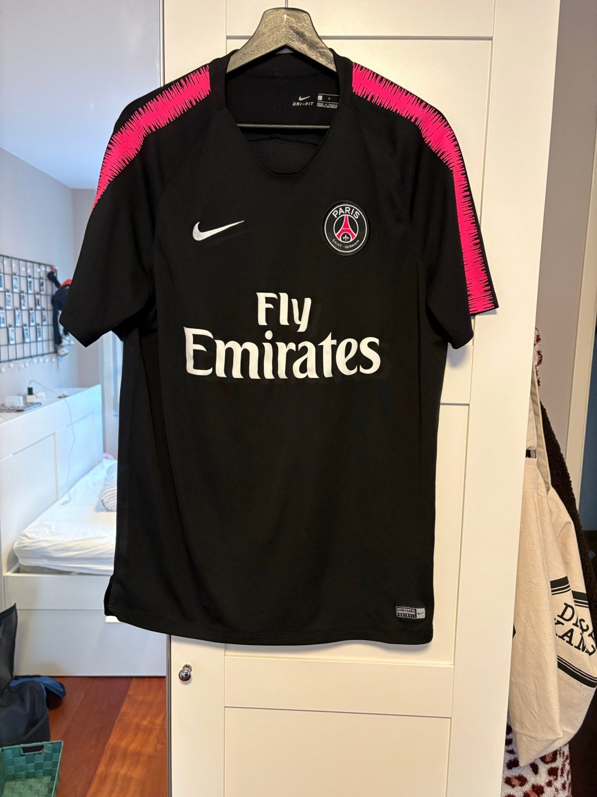 PSG shirt maat L, Ophalen of Verzenden, Gedragen, Maat 52/54 (L), Zwart