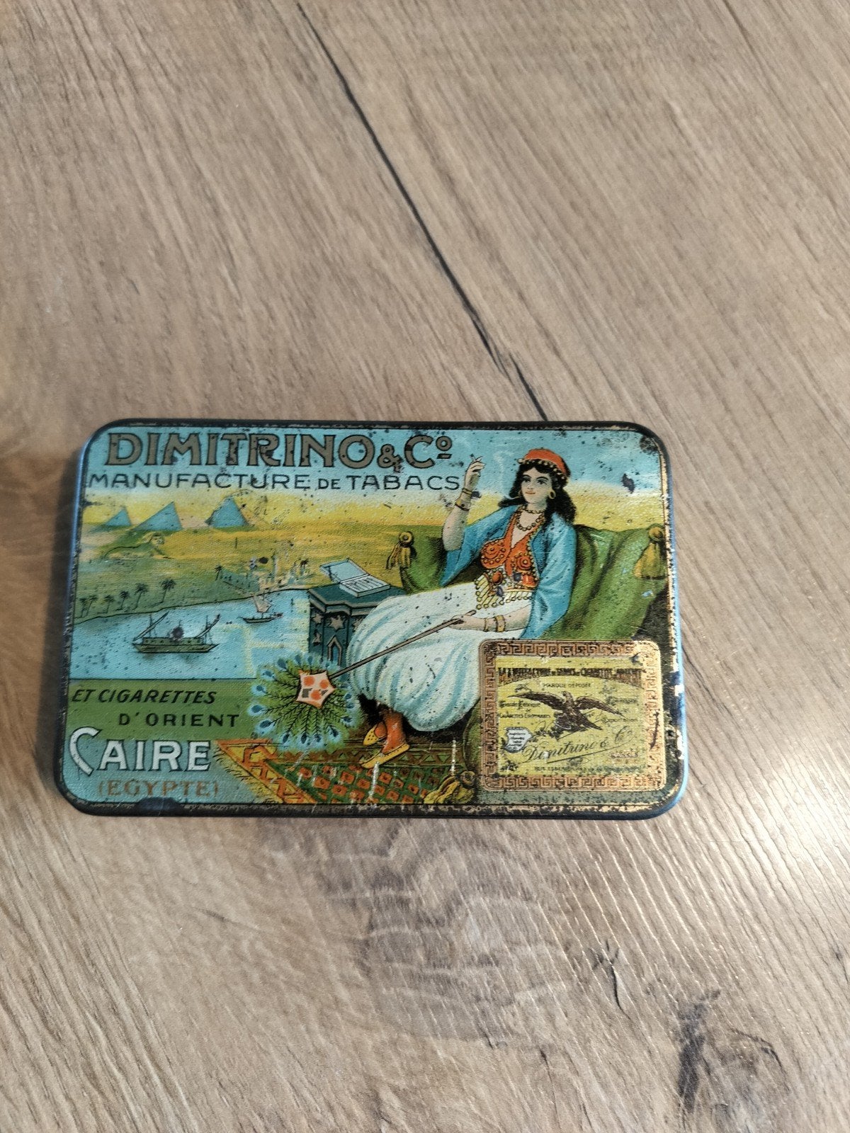 dimitrino sigaretten blikjesiga, Verzamelen, Blikken, Ophalen of Verzenden, Overige