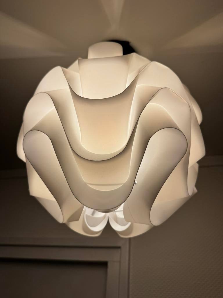 Design hanglamp-van-poul-christiansen-voor-le-klint-1971, Ophalen of Verzenden