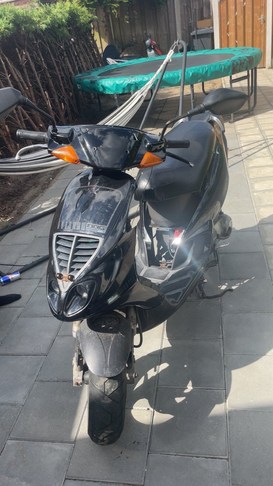 Piaggio nrg, Fietsen en Brommers, Scooters | Piaggio, Ophalen, Zo goed als nieuw, Tweetakt, NRG