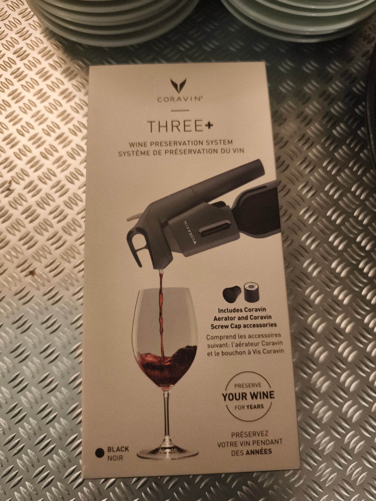 Coravin Three  Wijnconserveringssysteem - Nieuw in verpakkin, Ophalen of Verzenden, Nieuw, Overige typen