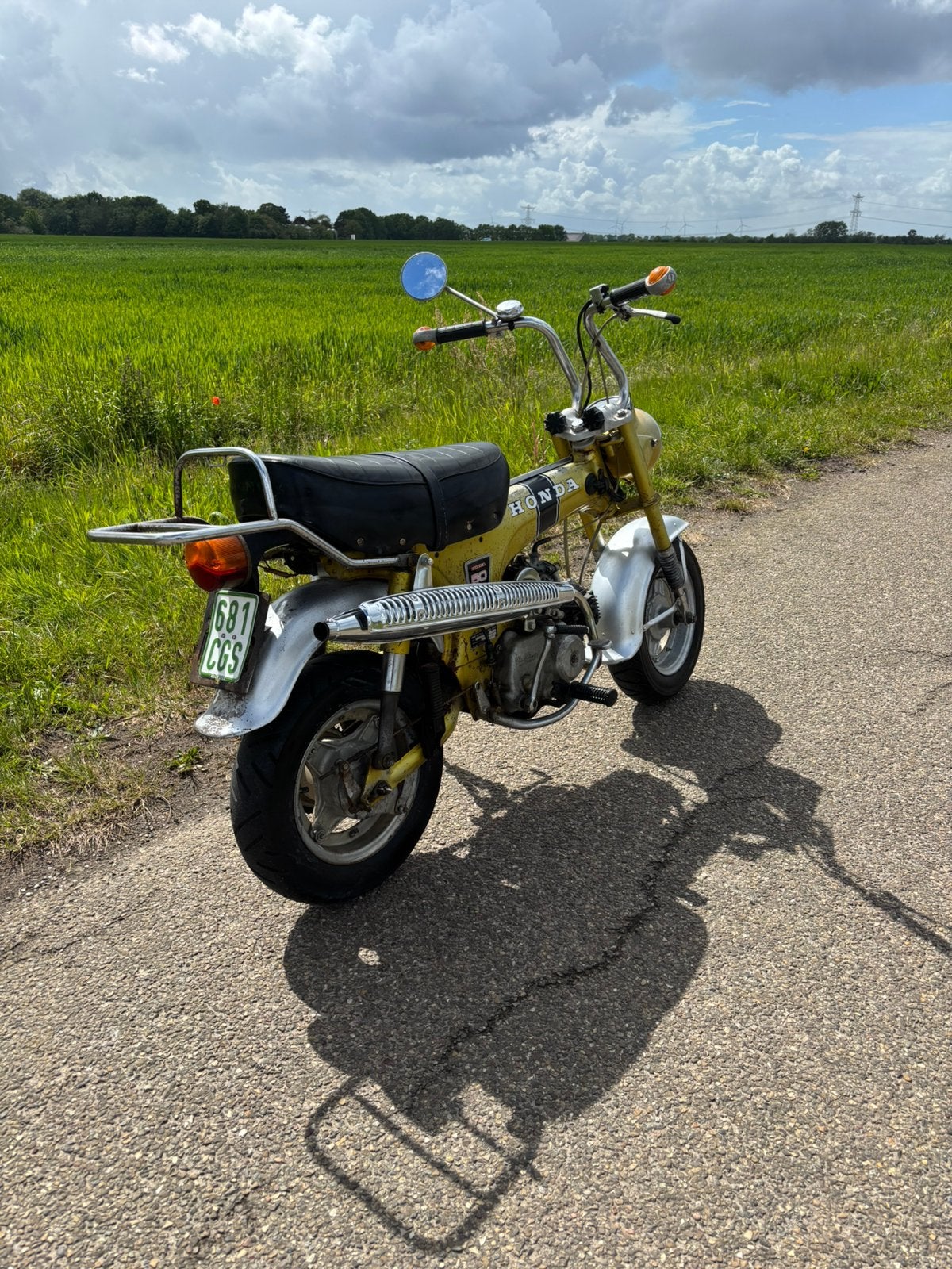 Originele honda dax st50 in originele lak, Ophalen, Gebruikt, Overige modellen, Maximaal 45 km/u