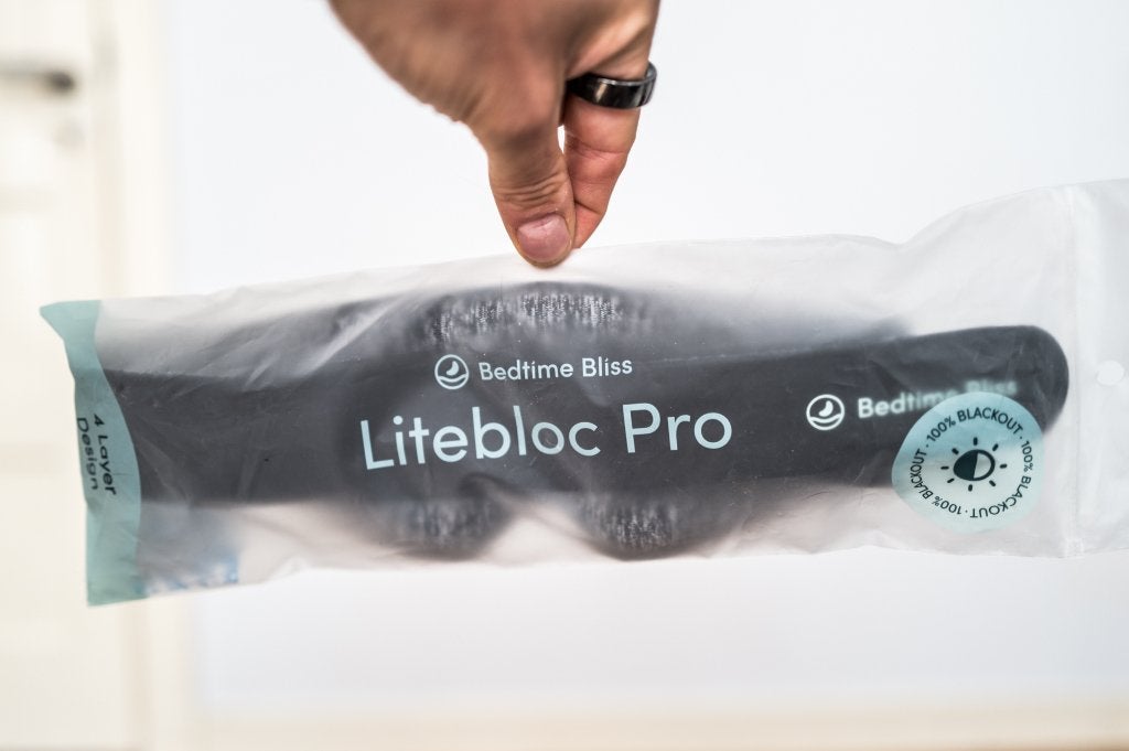 Slaapmasker Bedtime Bliss Litebloc Pro | nieuw, Ophalen of Verzenden, Nieuw, Overige typen
