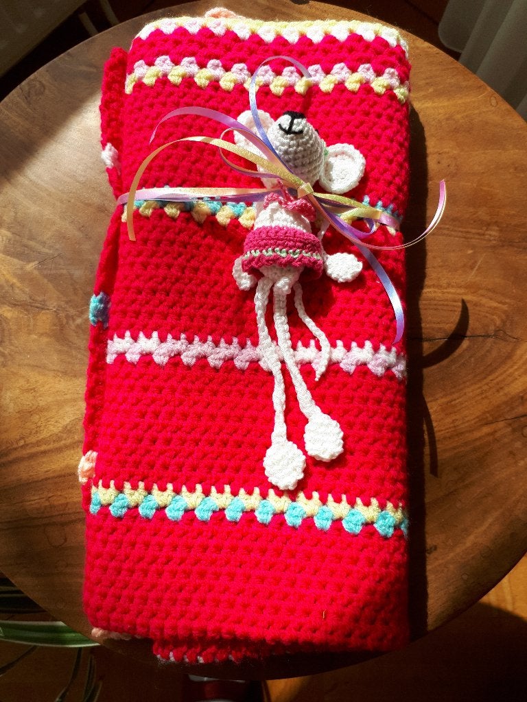 Leuke lekkere omslagdekentjes met bijpassende knuffeltjes, Ophalen of Verzenden, Nieuw, Kraamcadeau