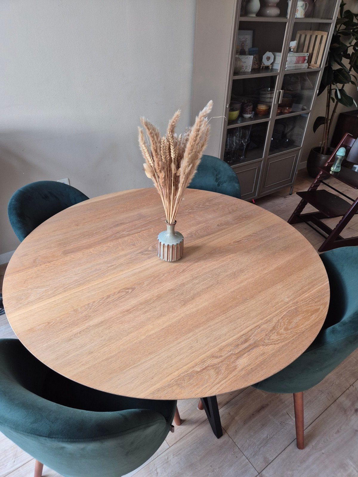Studio Henk ronde eettafel butterfly 120cm, Ophalen, Gebruikt, Rond, 100 tot 150 cm