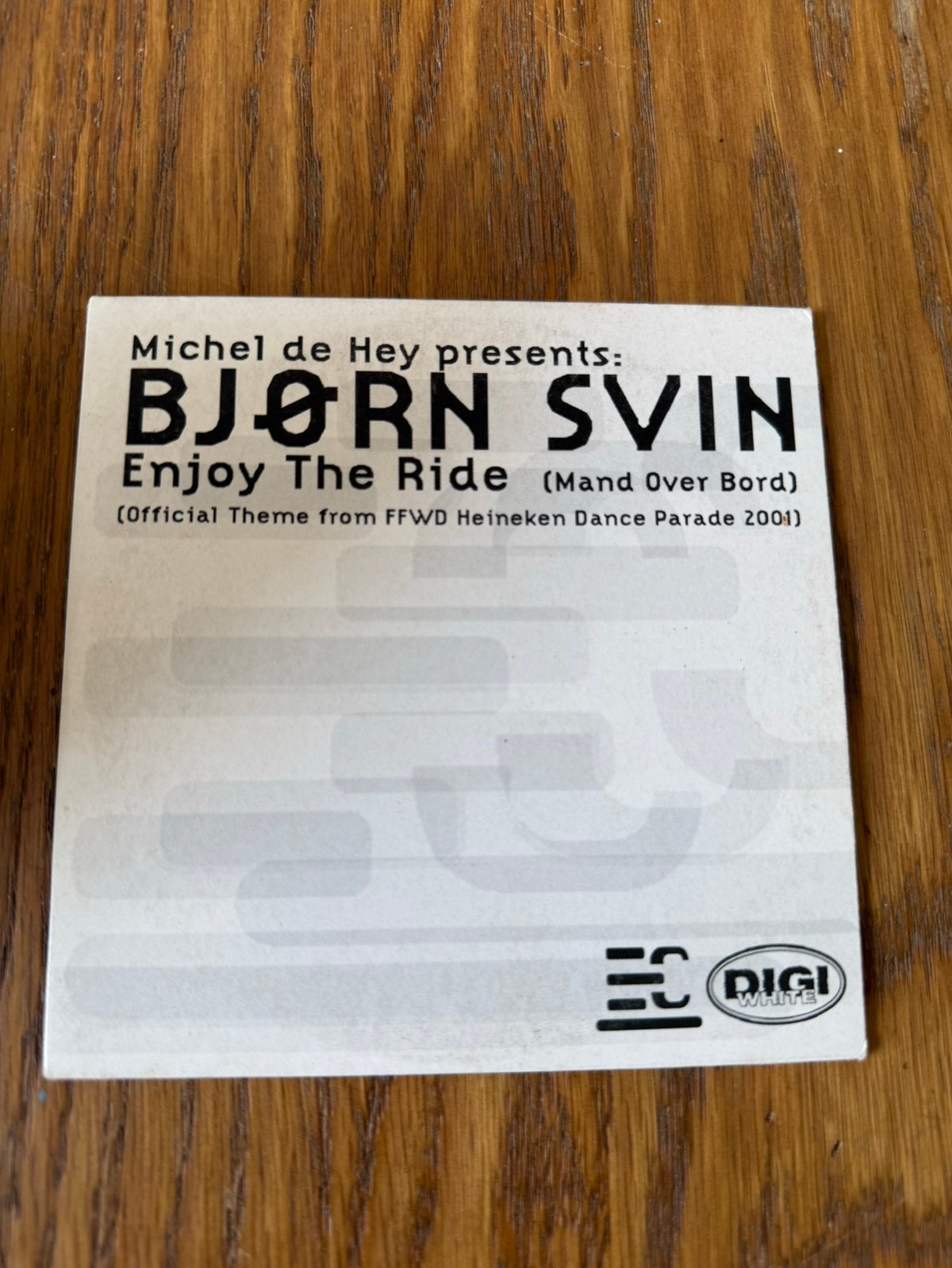 Bjorg Svin Enjoy the ride - single, Ophalen of Verzenden, Gebruikt, Pop