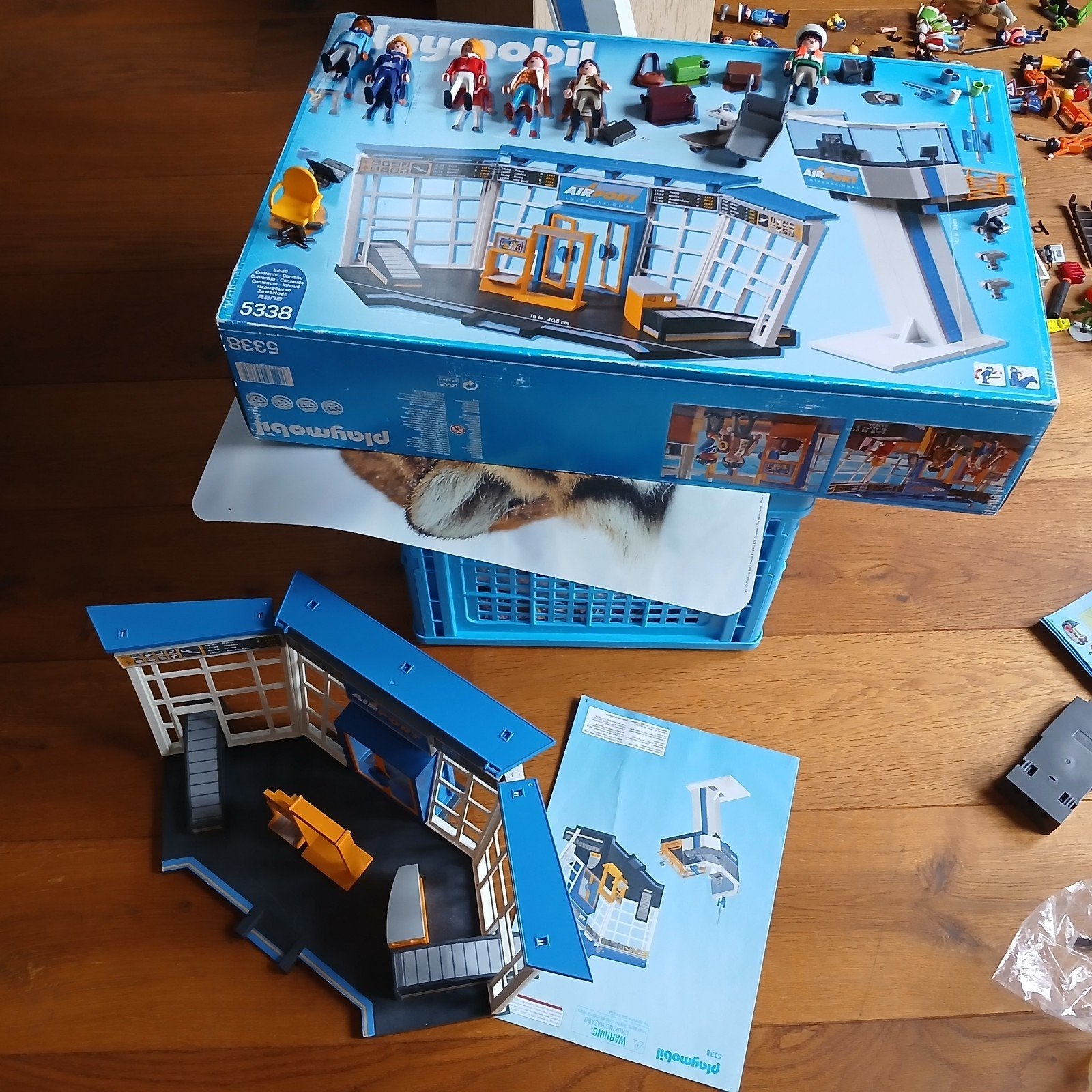 Playmobil Airport 5338 met doos en boekje, Ophalen of Verzenden