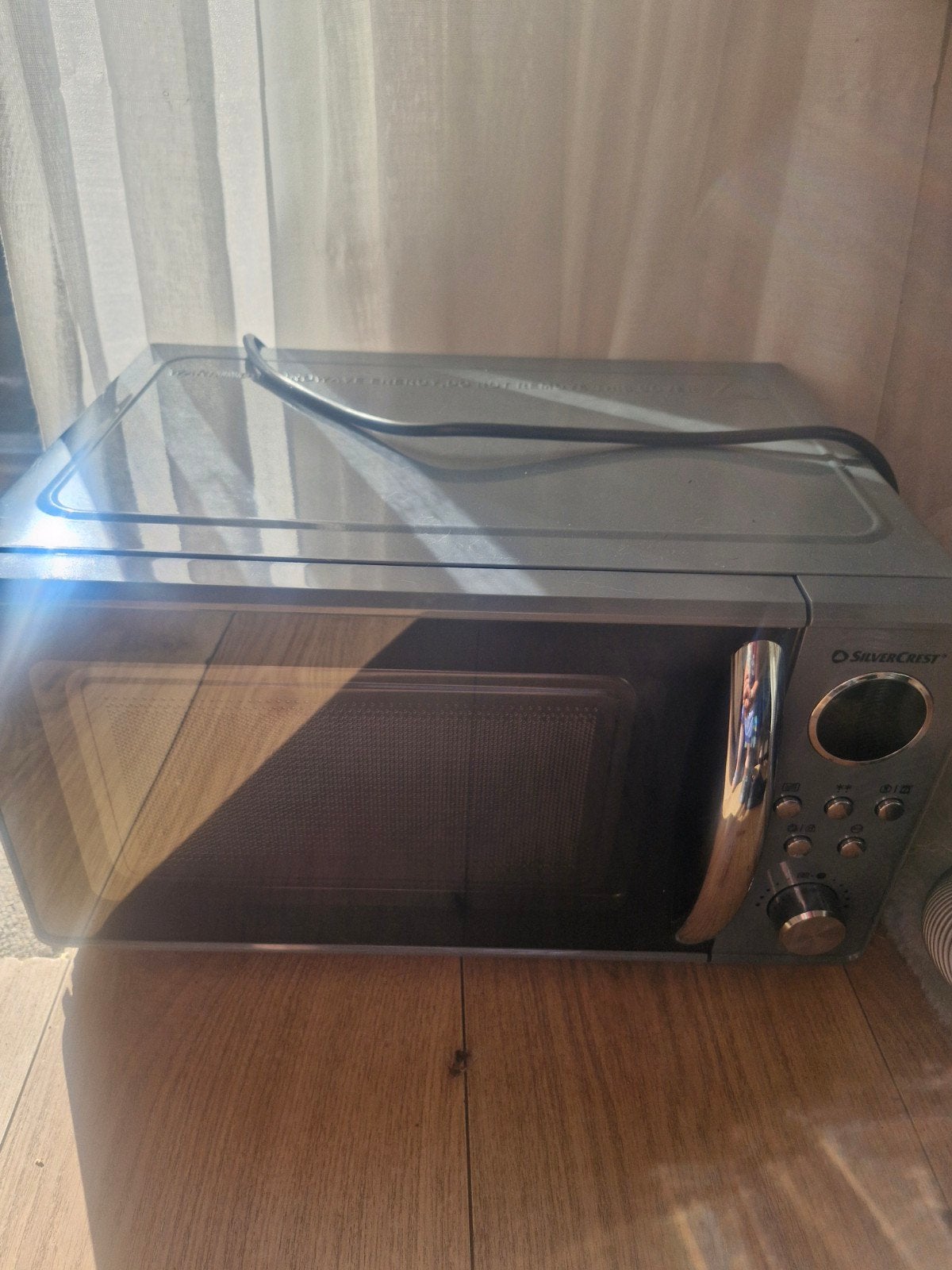 SilverCrest Magnetron - Zo goed als nieuw, Witgoed en Apparatuur, Magnetrons, Ophalen, Magnetron, Zo goed als nieuw, 45 tot 60 cm