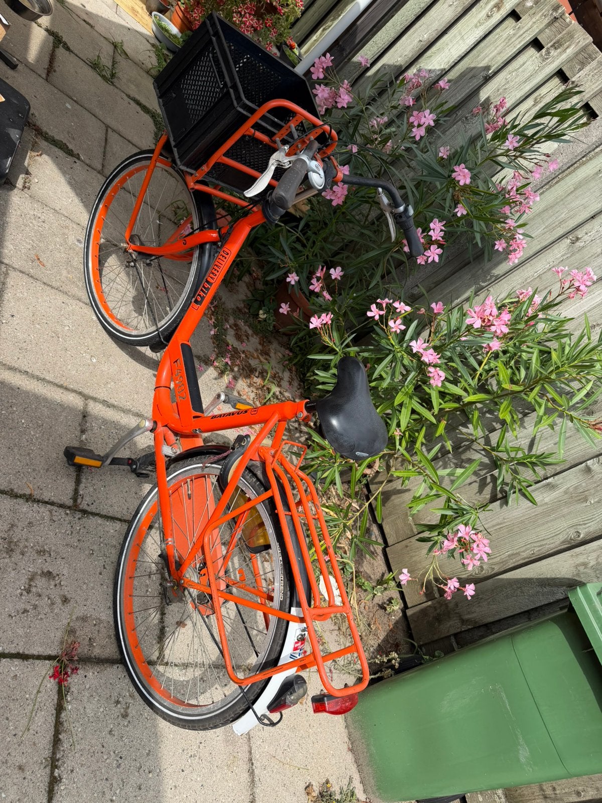 Batavus bakfiets, Fietsen en Brommers, Fietsen | Bakfietsen, Ophalen, Gebruikt, Trommelrem, Overige merken