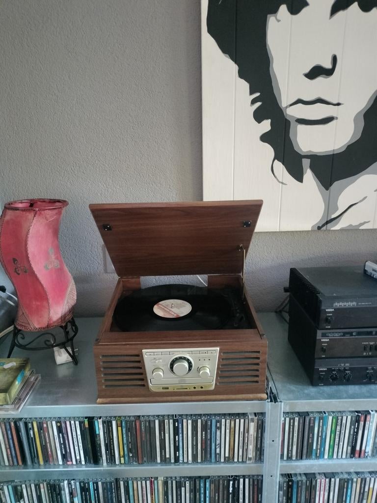 Pick up platenspeler Big Ben, Audio, Tv en Foto, Platenspelers, Ophalen of Verzenden, Zo goed als nieuw, Overige merken
