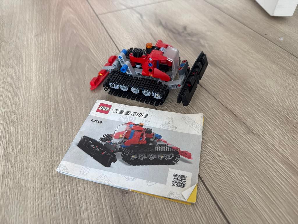 Lego Technic 42148 Sneeuwruimer - Gebruikt, compleet, Gebruikt, Lego, Ophalen of Verzenden, Technic