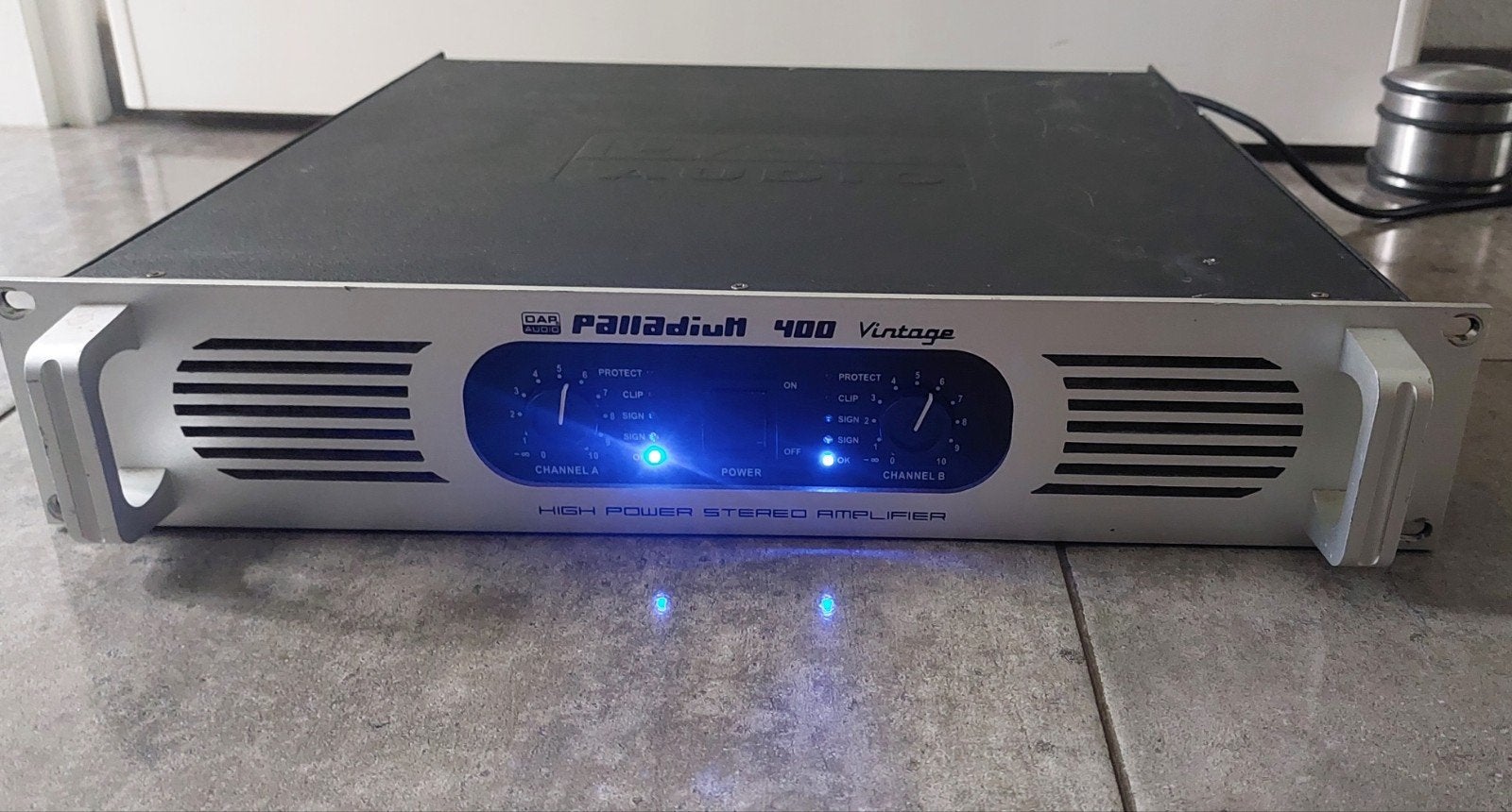 DAP Audio Palladium P-400 Stereo Eindversterker, Overige merken, Ophalen of Verzenden, Zo goed als nieuw, 120 watt of meer