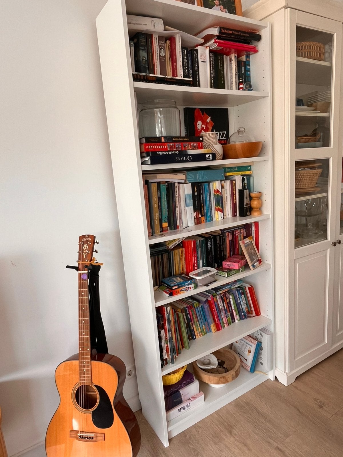 Ikea boekenkast billy, Huis en Inrichting, Kasten | Boekenkasten, Met plank(en), 200 cm of meer, Zo goed als nieuw, 25 tot 50 cm