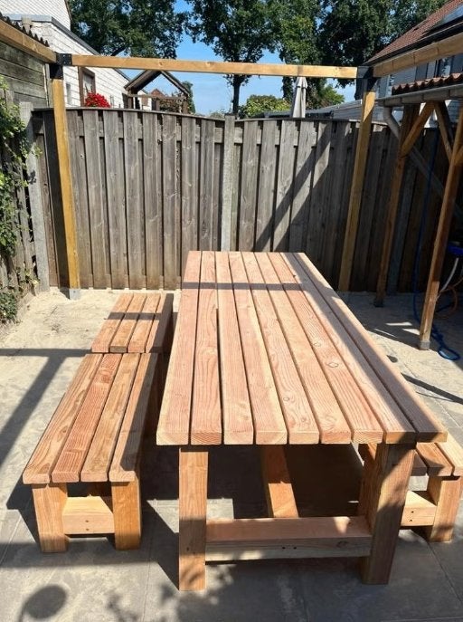 tuintafels - gloednieuw en stevig, Tuin en Terras, Ophalen of Verzenden, Nieuw, Rechthoekig, Hout