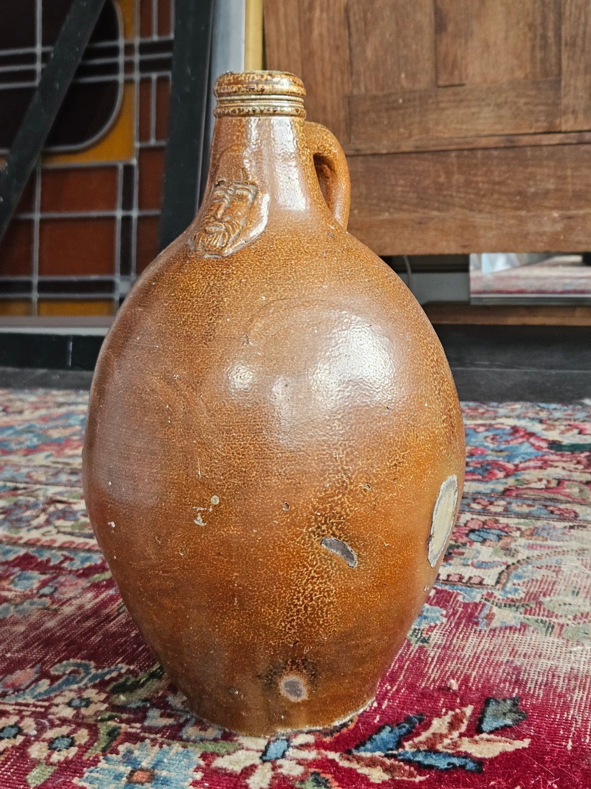 Antieke Baardmankruik 37cm - ca. 1700, Antiek en Kunst, Ophalen of Verzenden