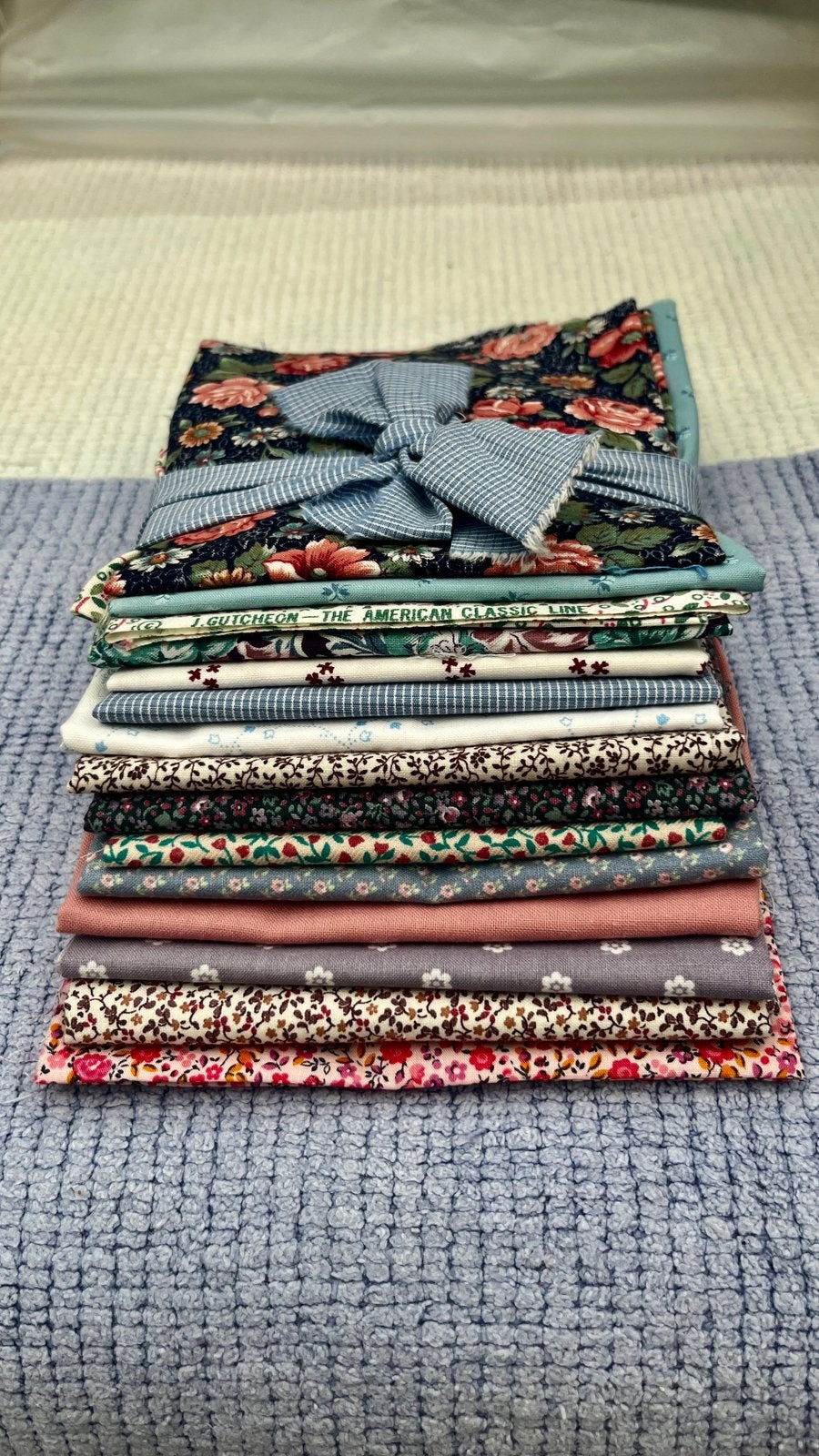 Amerikaanse Quilts stofjes, Overige kleuren, 120 cm of meer, Ophalen of Verzenden, Zo goed als nieuw