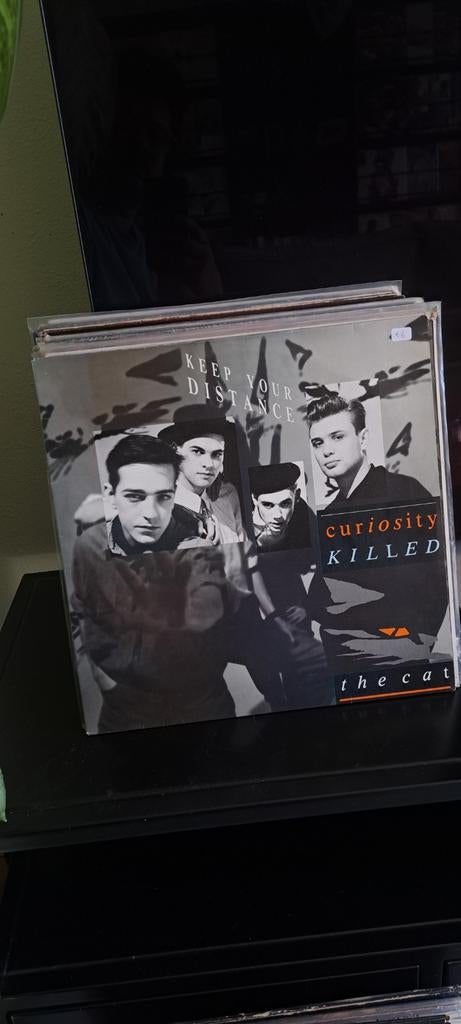 Curiosity Killed The Cat - Keep Your Distance LP (Gebruikt), Ophalen of Verzenden, 1980 - 1989, Gebruikt, 12 inch