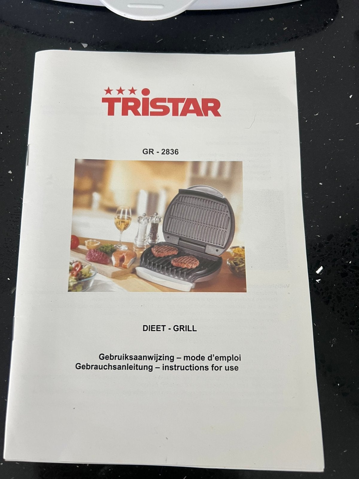 Nieuw Tristar GR-2836 Dieet-Grill,, Witgoed en Apparatuur, Ophalen of Verzenden, Nieuw