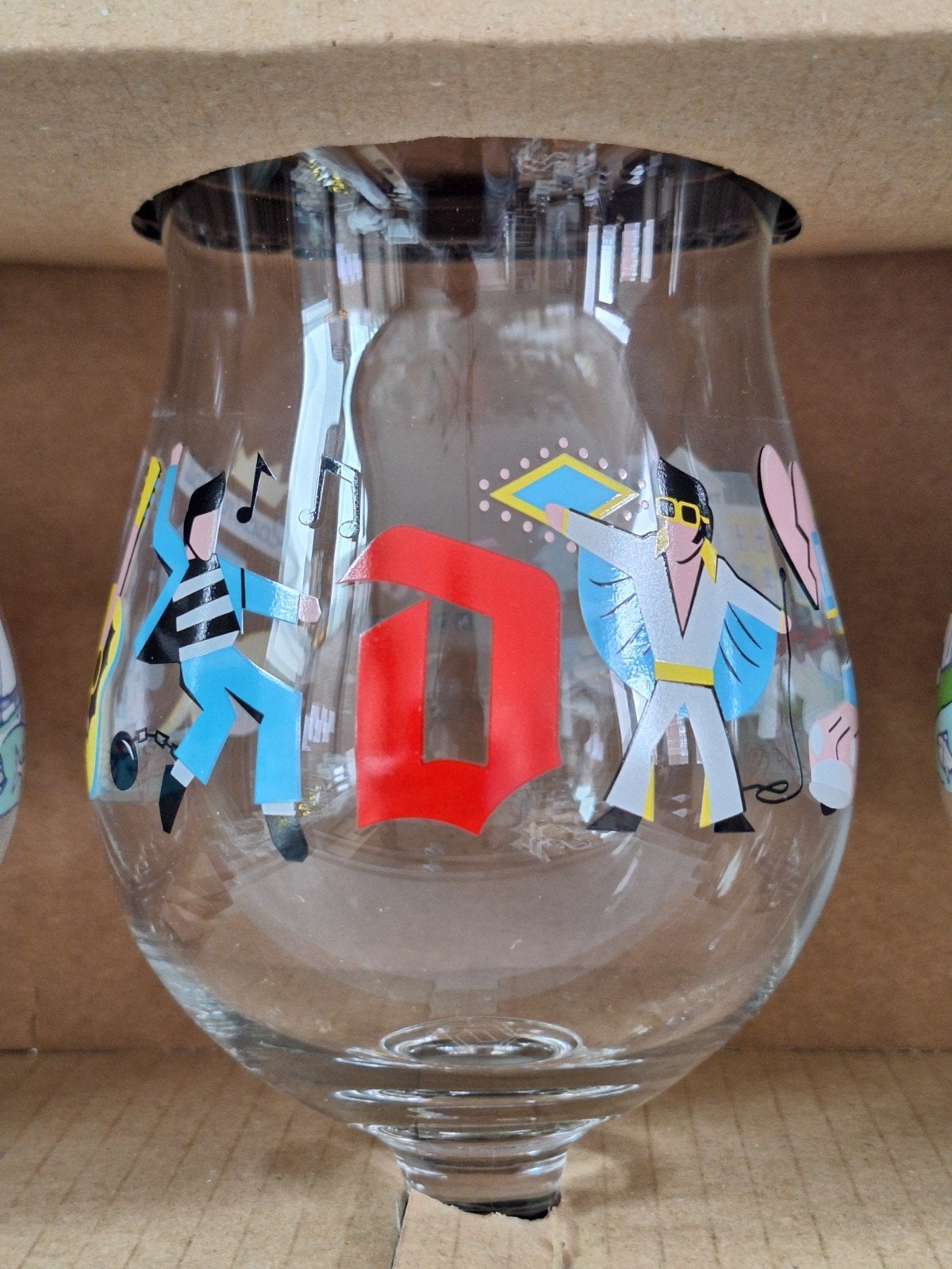 Duvel glas Memphis USA - Limited Edition, Ophalen, Nieuw, Glas of Glazen, Duvel