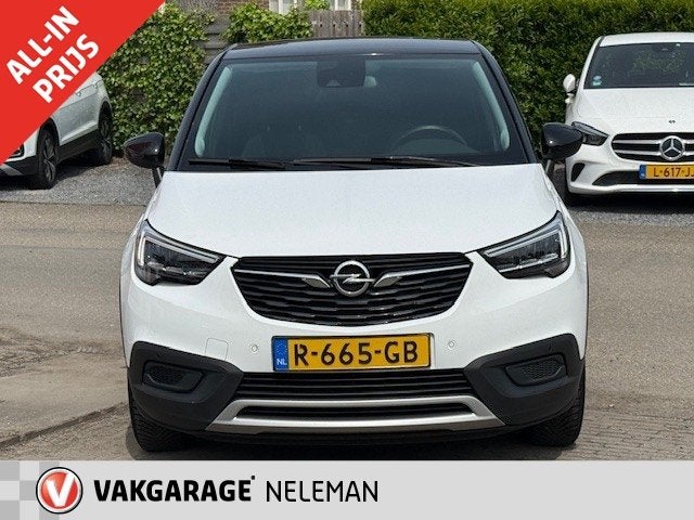Opel Crossland X 1.2 Turbo 130pk S&S Innovation RIJKLAARPIJS, Gebruikt, 1199 cc, Wit, Bedrijf