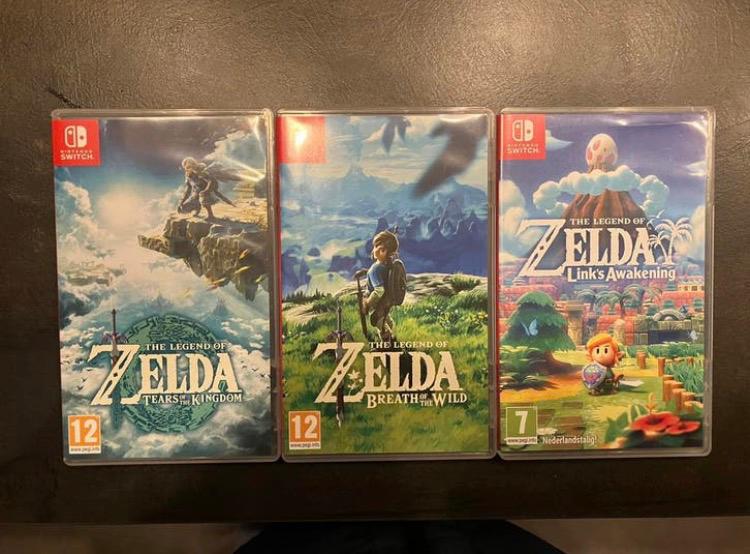 Zelda: BOTW, TOTK, Links Awakening. 45€ per stuk., Spelcomputers en Games, Games | Nintendo Switch, Avontuur en Actie, 1 speler