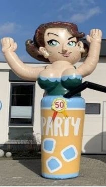 Sarah cocktail te huur, Hobby en Vrije tijd, Feestartikelen | Verhuur, Ophalen, Zo goed als nieuw, Abraham of Sarah